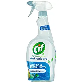 Cif Solutie anticalcar cu pompa 650 ml Greenactive Aceto&Eucalipto